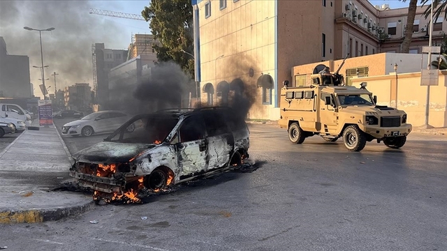 Libya nın başkentinde yaşanan çatışmalar nedeniyle üniversitede eğitim askıya alındı