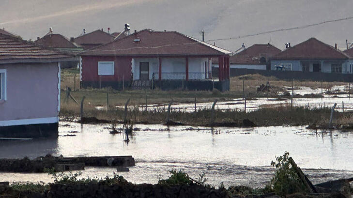 Konyada 3 ilçede sağanak etkili oldu