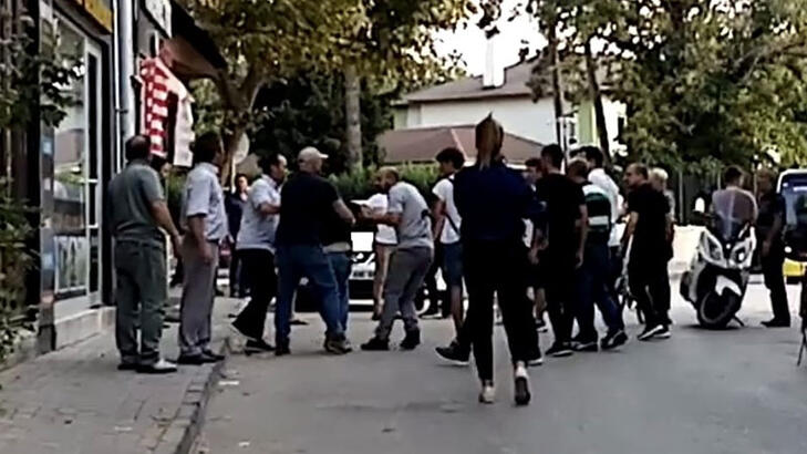 Hırsızlık şüphelisin dövüp polise teslim ettiler