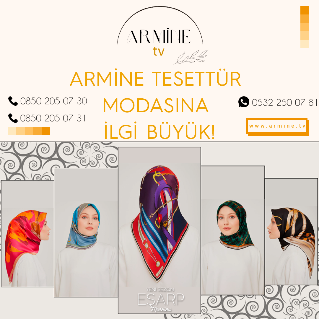 Tesettür Modasında Armine Ürünleri Öne Çıkıyor