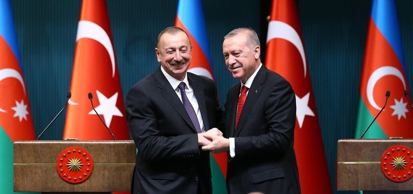 Azerbaycan Cumhurbaşkanı İlham Aliyevden Cumhurbaşkanı Erdoğana teşekkür