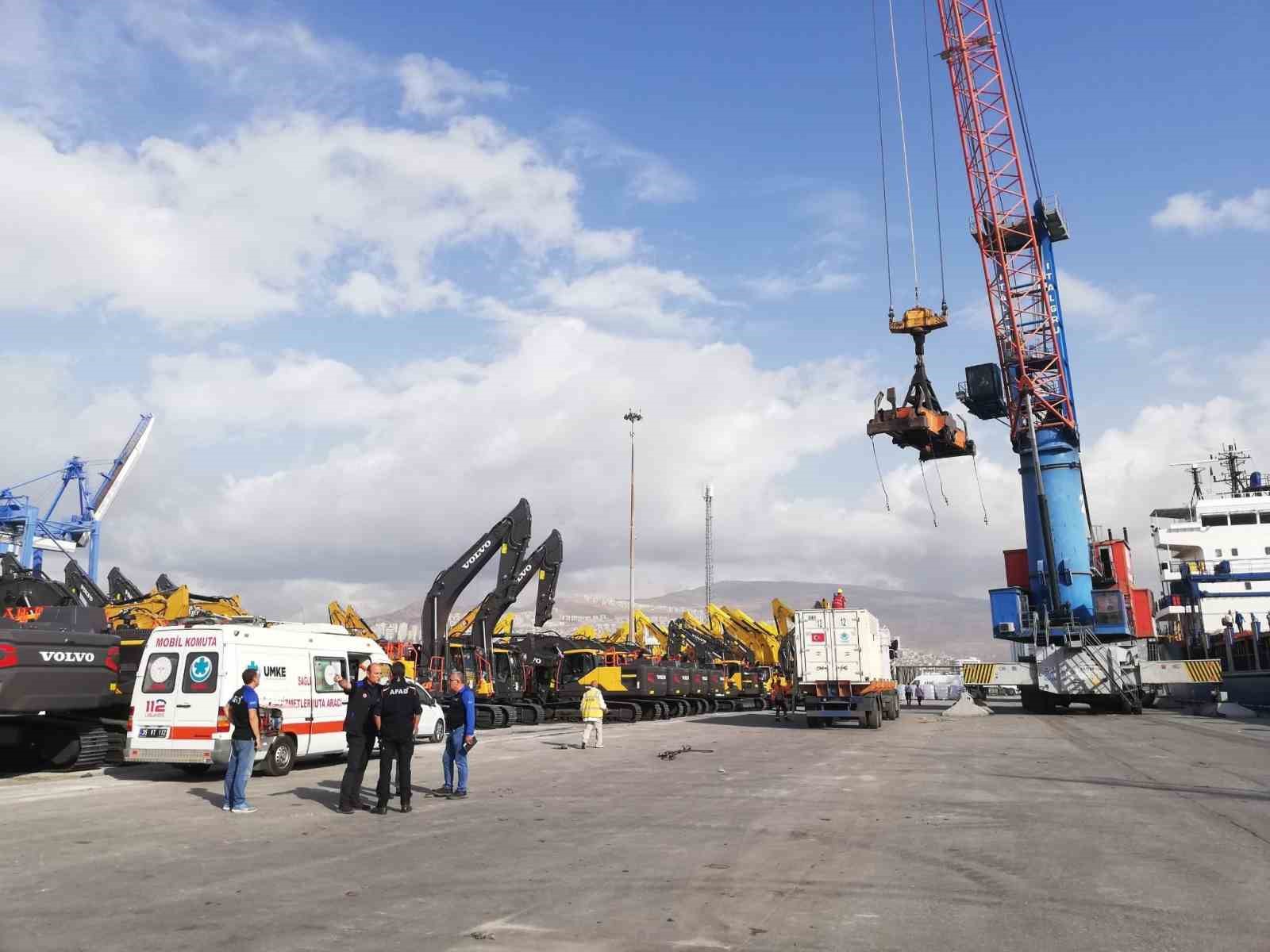 Gazzeye sağlık malzemeleri taşıyacak gemi İzmirden yola çıkıyor