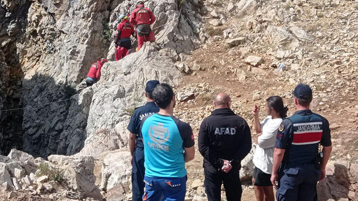 Mağarada rahatsızlanan ABDliye ulaşıldı durumu iyi