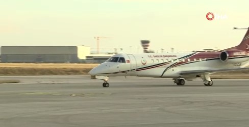 Gazzeli 3 yaralı çocuk Ankara Etlik Şehir Hastanesine getirildi