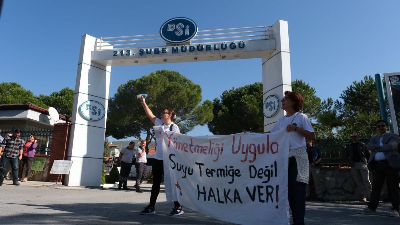 DSİ'ye 17 bin 376 imza verildi: "Termik Santrallere su tahsisini iptal et"